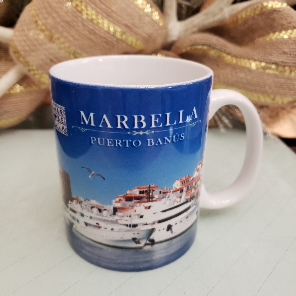 ☕Marbella Spain Resort Coffee Mug
